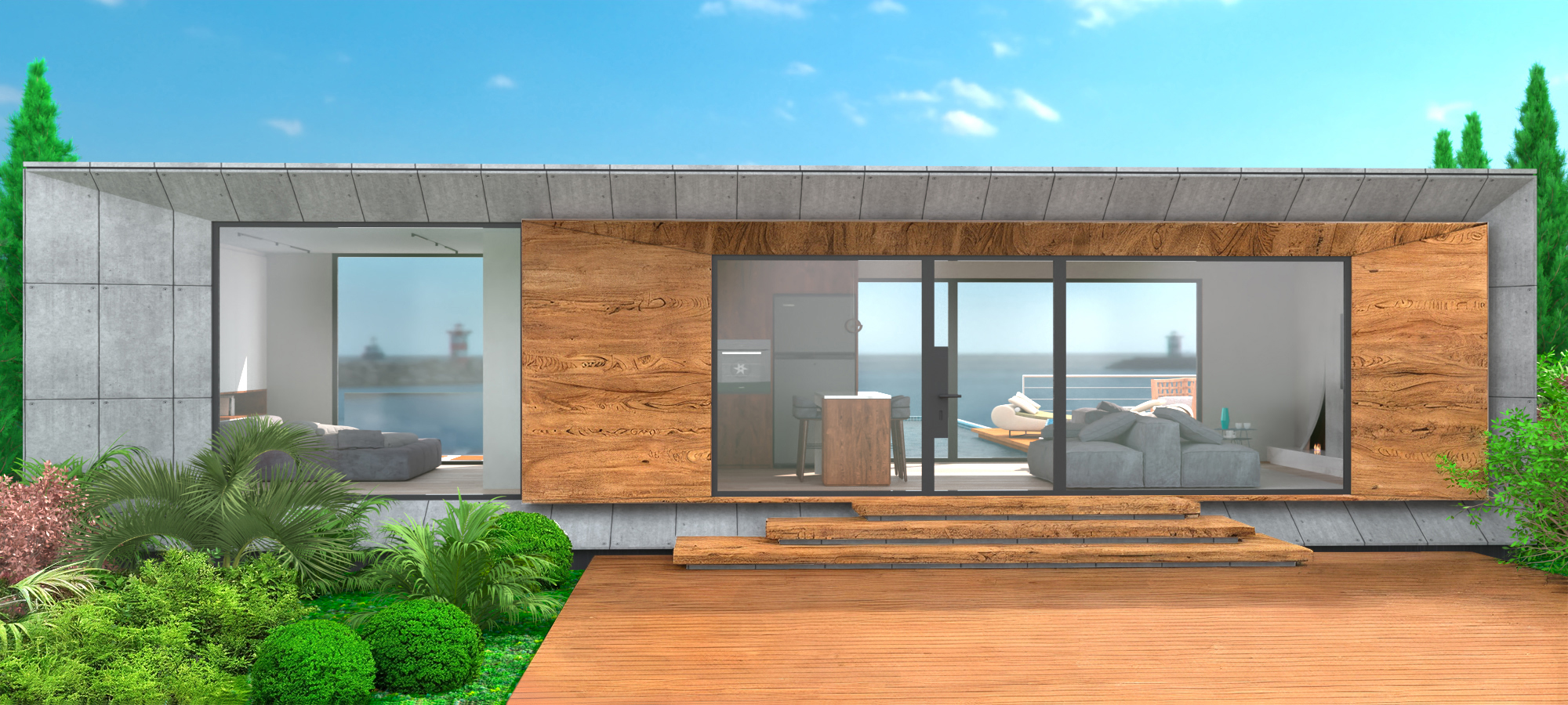 ویلاهای فلت